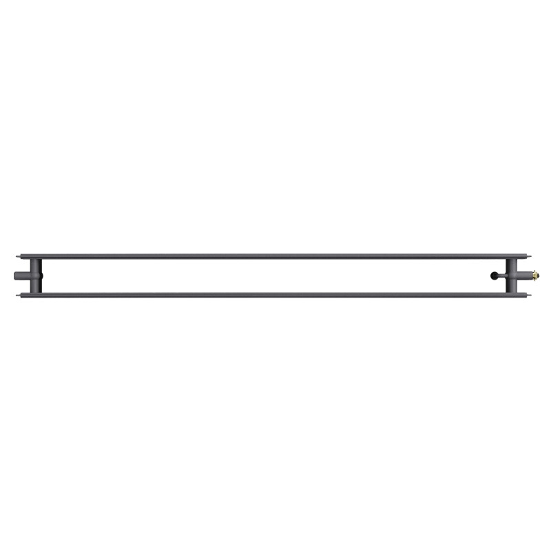 Mexen CVHF20 Hygiene Flat lemezradiátor 400 x 1500 mm, alsó csatlakozás, 1079 W, antracit - W620HF-040-150-66
