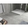 Mexen Hugo broască pătrată SMC 80 x 80 cm, albă, mascată albă - 42108080-W