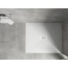 Mexen Hugo recevier dreptunghiular SMC 120 x 100 cm, alb, mascare albă - 42101012-W