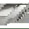 Mexen Hugo dus rectangular SMC 130 x 100 cm, alb, capac alb - 42101013-W
