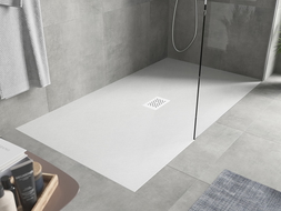 Mexen Hugo téglalap alakú SMC 150 x 100 cm, fehér, fehér burkolat - 42101015-W