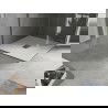 Mexen Hugo négyzet alakú zuhanytálca SMC 100 x 100 cm, fehér, inox burkolat - 42101010-X
