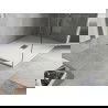 Mexen Hugo duș prostangul SMC 110 x 100 cm, alb, capac inox - 42101011-X