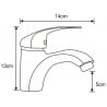 Mexen Fabia DB05 set cadă, Crom - 746503DB05-00