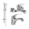 Mexen Fabia DB05 set de baie, crom - 746503DB05-00