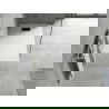 Mexen Hugo téglalap alakú SMC 130 x 70 cm, fehér, fekete takaró - 42107013-B