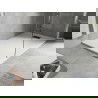 Mexen Hugo téglalap alakú SMC 140 x 70 cm, fehér, fekete előlapi - 42107014-B