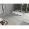 Mexen Hugo SMC négyzet alakú zuhanytálca 80 x 80 cm, fehér, fekete takaróelem - 42108080-B