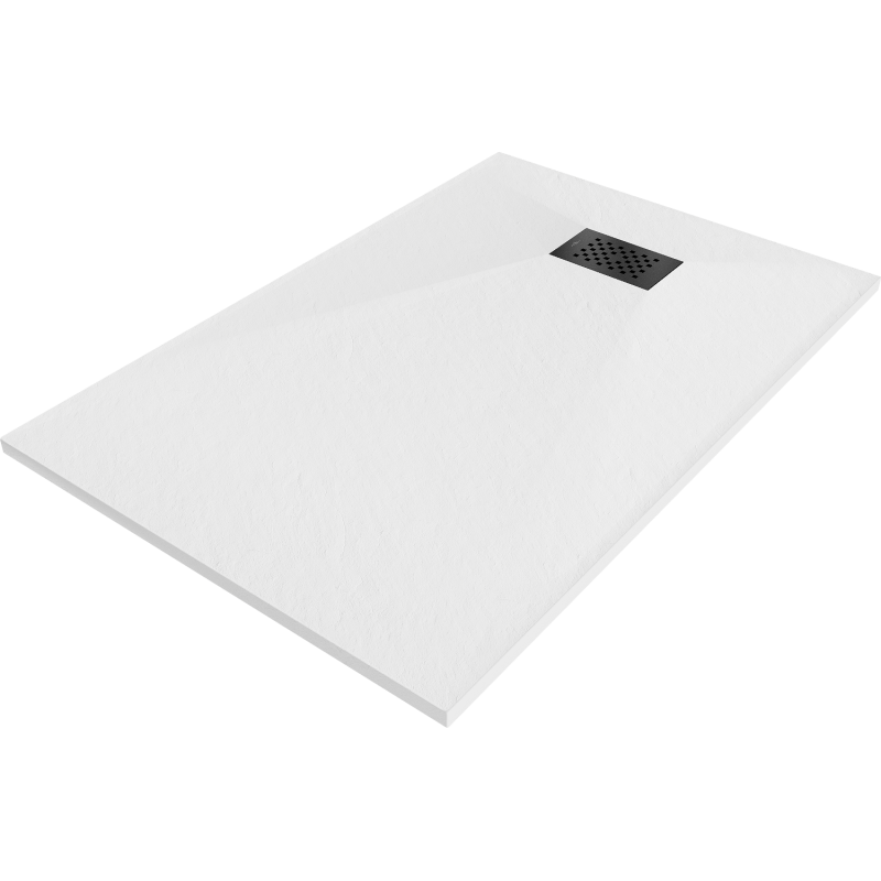 Mexen Hugo téglatest SMC 100 x 80 cm, fehér, fekete fedél - 42108010-B