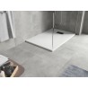 Mexen Hugo téglalap alakú SMC zuhanytálca 120 x 80 cm, fehér, fekete fedél - 42108012-B
