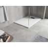 Mexen Hugo téglalap alakú SMC 110 x 80 cm, fehér, fekete takaró - 42108011-B
