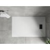 Mexen Hugo téglalap alakú SMC zuhanytálca 150 x 80 cm, fehér, fekete borítás - 42108015-B
