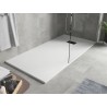 Mexen Hugo brodzik dreptunghiular SMC 180 x 80 cm, alb, mascare neagră - 42108018-B