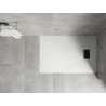 Mexen Hugo téglalap alakú SMC zuhanytálca 130 x 90 cm, fehér, fekete burkolat - 42109013-B