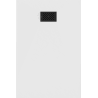 Mexen Hugo cadă rectangulară SMC 110 x 90 cm, alb, masca neagră - 42109011-B