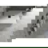 Mexen Hugo cadă pătrată SMC 100 x 100 cm, alb, capac negru - 42101010-B