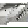 Mexen Hugo cadaș rectangular SMC 140 x 100 cm, alb, capac negru - 42101014-B