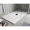 Mexen Hugo brodzik dreptunghiular SMC 180 x 100 cm, alb, masca neagră - 42101018-B