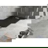 Mexen Hugo brodă rectangular SMC 130 x 70 cm, negru, mască inox - 42707013-X