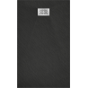 Mexen Hugo téglalap zuhanytálca SMC 150 x 70 cm, fekete, inox fedél - 42707015-X