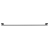 Mexen CH10 Higiénia fűtőtest 300 x 1800 mm, oldalsó csatlakozás, 596 W, fekete - W410H-030-180-70