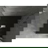 Mexen Hugo cadă pătrată SMC 100 x 100 cm, neagră, capac inox - 42701010-X