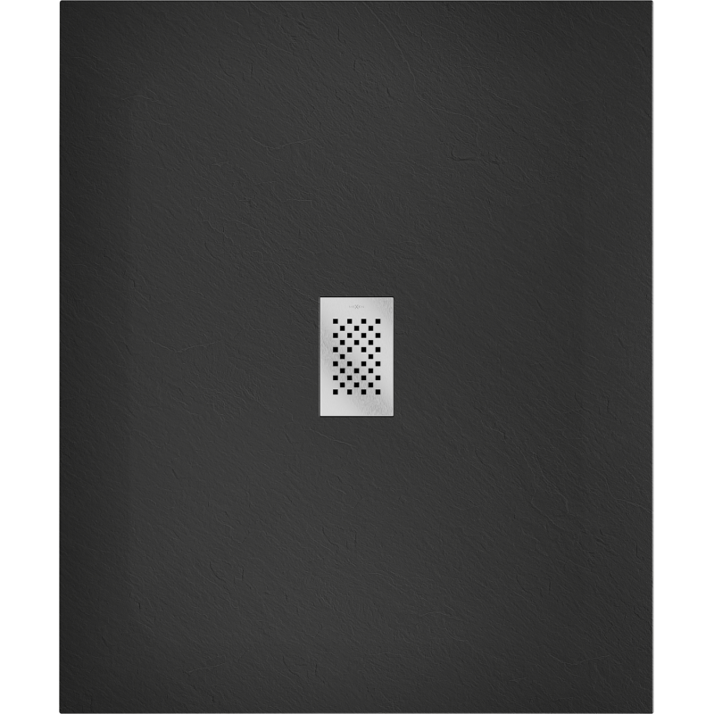 Mexen Hugo cadă de duș dreptunghiulară SMC 140 x 100 cm, negru, mască inox - 42701014-X