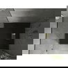 Mexen Hugo bazineta pătrată SMC 90 x 90 cm, negru, capac auriu - 42709090-G