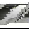 Mexen Hugo cadă dreptunghiulară SMC 140 x 70 cm, negru, capac auriu - 42707014-G