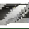 Mexen Hugo cadă dreptunghiulară SMC 140 x 70 cm, negru, capac auriu - 42707014-G