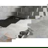 Mexen Hugo cadă dreptunghiulară SMC 100 x 80 cm, neagră, capac auriu - 42708010-G