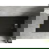 Mexen Hugo cabina de duș dreptunghiulară SMC 150 x 90 cm, negru, capac auriu - 42709015-G