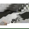 Mexen Hugo baie rectangulară SMC 170 x 90 cm, negru, capac auriu - 42709017-G