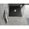Mexen Hugo brodzik dreptunghiular SMC 120 x 100 cm, negru, mască aurie - 42701012-G