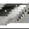 Mexen Hugo téglatest SMC 140 x 100 cm, fekete, arany burkolattal - 42701014-G