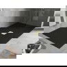 Mexen Hugo téglalap alakú SMC 150 x 100 cm, fekete, arany takaró - 42701015-G