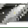 Mexen Hugo téglalap alakú zuhanyzó SMC 160 x 100 cm, fekete, arany takaró - 42701016-G