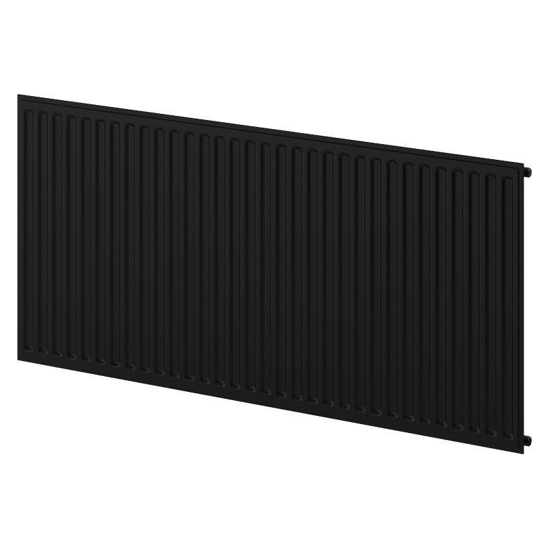 Mexen CH10 Higiéniai lapradiátor 600 x 500 mm, oldalsó csatlakozás, 312 W, fekete - W410H-060-050-70