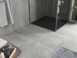 Mexen Hugo SMC négyzet alakú zuhanytálca 80 x 80 cm, fekete, fekete fedél - 42708080-B