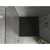 Mexen Hugo cădiță de duș pătrată SMC 80 x 80 cm, negru, capac negru - 42708080-B
