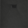 Mexen Hugo cada cuadrada SMC 70 x 70 cm, negro, cubierta negra - 42707070-B