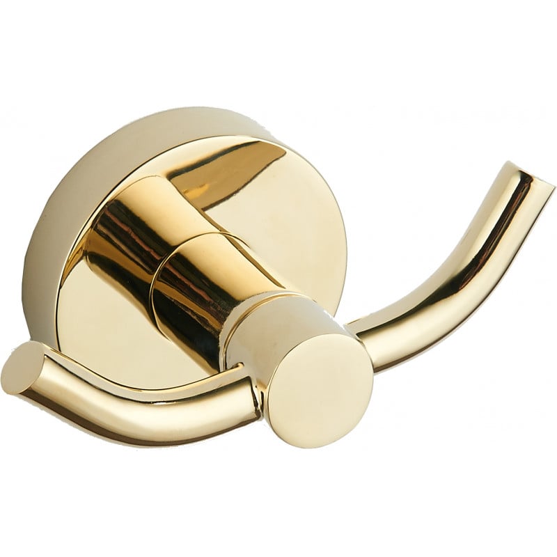 Mexen Remo dupla törölközőakasztó, arany - 70507352-50