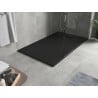 Mexen Hugo cabină de duș dreptunghiulară SMC 140 x 70 cm, negru, grilaj negru - 42707014-B