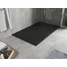 Mexen Hugo brodzic dreptunghiular SMC 150 x 70 cm, negru, mască neagră - 42707015-B