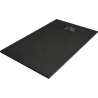 Mexen Hugo brodzik dreptunghiular SMC 150 x 70 cm, negru, capac negru - 42707015-B