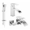 Mexen Libra Set de baie DQ45, crom - 745103DQ45-00