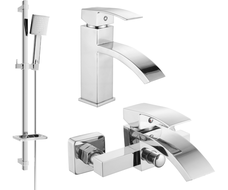 Mexen Libra DQ45 fürdőkád készlet, króm - 745103DQ45-00