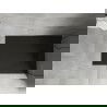 Mexen Hugo băiță dreptunghiulară SMC 120 x 80 cm, negru, capac negru - 42708012-B