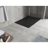 Mexen Hugo bazine dreptunghiulare SMC 100 x 80 cm, negru, mascare neagră - 42708010-B
