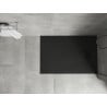 Mexen Hugo bazine dreptunghiulare SMC 100 x 80 cm, negru, mascare neagră - 42708010-B